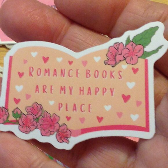 Romance Book Lover's Stickers - for computer, book cover, scrapbooking, crafts - Picture 7 of 8